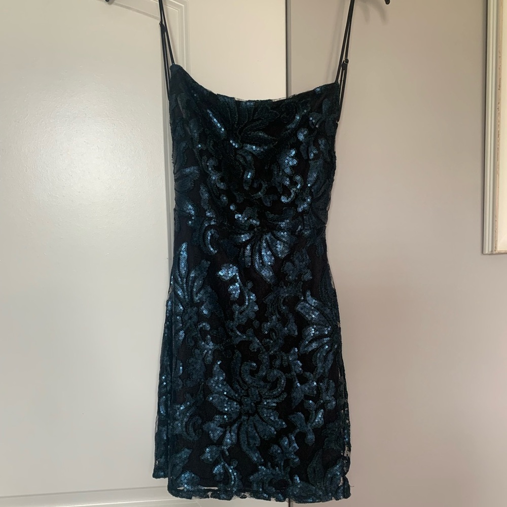Black homecoming dress size 3/4